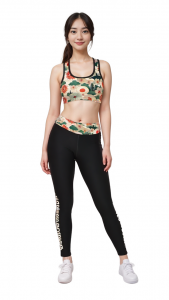Yoga Leggings (black) – “名誉 Kokoro no Kizuna” – Special Edition